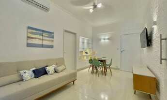 Imagem 3: Apartamento na Praia das Pitangueiras Vista para o marcom 1 dormitório 1 suíte a duas quad