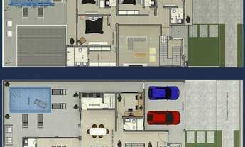 Imagem 3: Sobrado com 4 dormitórios à venda, 312 m² por R$ 2.360.000,00 - Parque Brasil 500 - Paulín