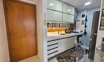 Imagem 7: Apartamento mobiliado com 76m2, 2 quartos sendo 1 suíte e com área de lazer!