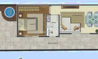 Imagem 6: Apartamento à venda 1 quarto 1 vaga - Floresta