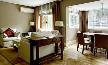 Imagem 7: Apartamento semimobiliado de 120 m² , 3 dormitórios sendo 1 suite, com 2 vagas individuais