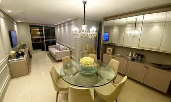 Imagem: Apartamento ambientado com varanda gourmet