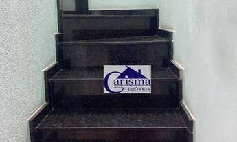 Imagem 3: Sobrado com 4 dormitórios, sendo 1 suíte, à venda, 248 m² por R$ 980.000 - Jardim do Mar