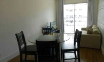 Imagem 2: Apartamento com 2 ambientes, cozinha americana , semi-mobiliado!