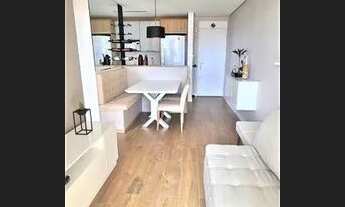 Imagem: LUJR, Flat possui 43 metros quadrados com