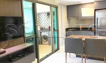 Imagem 5: Flat no Brooklin com 2 dormitórios próximo da Av. Roberto Marinho disponível para locação