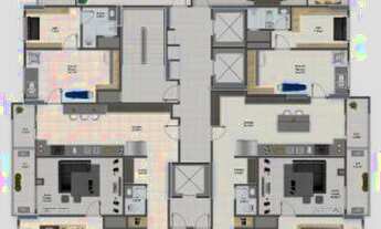 Imagem 3: Apartamento à venda, 76 m² por R$ 342.133,80 - Vila Guilhermina - Praia Grande/SP