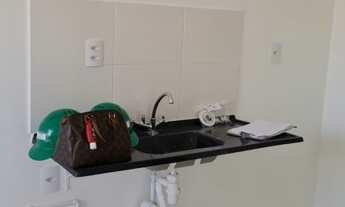 Imagem 5: Apartamento para aluguel tem 24 metros quadrados com 1 quarto .