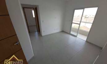 Imagem 2: Apartamento com 1 dormitório para alugar, 40 m² por R$ 1.400,00/mês - Tupi - Praia Grande