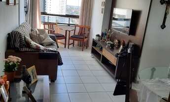 Imagem 3: Apartamento para venda possui 72 m² com 3 quartos suíte área de lazer em Rosarinho - Reci