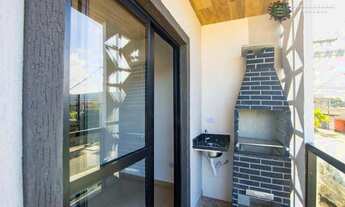 Imagem 3: Casa sobreposta alta com sacada com 2 dormitórios à venda, 67 m² por R$ 230.000 - Jardim M