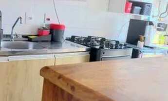 Imagem 6: Apartamento mobiliado na Ocian em Praia Grande SP - 02 dormitórios - andar alto