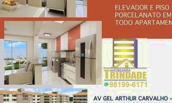 Imagem 2: Lindo Apartamento No TURU, perto do POSTO NATUREZA, 2 Quartos, Elevador, Porcelanato, ROYA