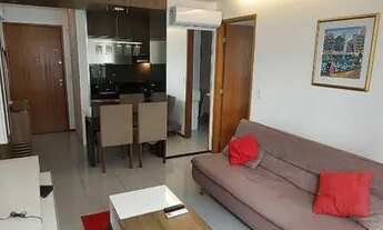 Imagem 2: Edif Port ville II, quarto e sala mobiliado