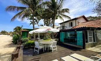 Imagem 4: Casa pé na areia em Condomínio para Aluguel de Temporada 5 Quartos Geribá, Búzios