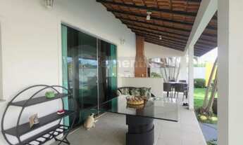 Imagem 7: Casa com Piscina no Cond. Ponta Negra I/ 3 suítes/ Documentação 100% regularizada/ Quintal