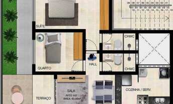 Imagem 7: Residencial Andrômeda. Atrás do Shopping Sul 5 minutos