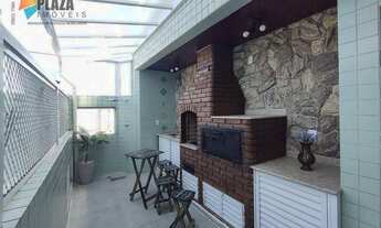 Imagem 2: Cobertura com 3 dormitórios à venda, 133 m² por R$ 920.000,00 - Vila Guilhermina - Praia G