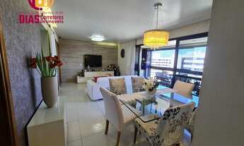 Imagem 4: Apartamento, nascente, mobiliado e decorado com 3/4, 01 suíte para alugar com varanda gou