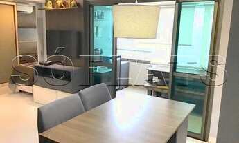 Imagem 7: Flat no Brooklin com 2 dormitórios próximo da Av. Roberto Marinho disponível para locação