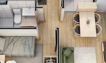 Imagem 5: Apartamento para venda com 45 metros quadrados com 2 quartos em Cambeba - Fortaleza - CE