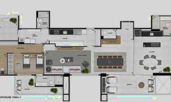 Imagem 3: APARTAMENTO com 3 dormitórios à venda com 229.02m² por R$ 1.611.844,83 no bairro Água Verd