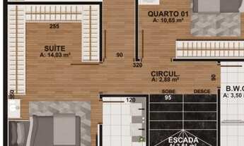 Imagem 8: SOBRADO com 3 dormitórios à venda com 120.04m² por R$ 650.000,00 no bairro Xaxim - CURITIB