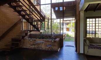 Imagem 6: CASA EM Cond. Forest Hills - Rústica, 4 dorms (2 sts), 4 áreas gourmet, piscina, sauna e v