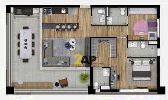 Imagem 3: Apartamento à venda, 99 m² por R$ 1.439.700,00 - Vila Pompeia - São Paulo/SP