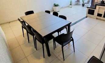 Imagem 3: Sobrado para venda possui 115 metros quadrados com 3 quartos em Parque Jaçatuba - Santo An