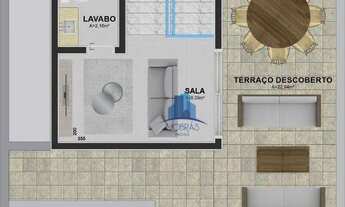 Imagem 6: Sobrado com 3 dormitórios à venda, 120 m² por R$ 650.000,00 - Uberaba - Curitiba/PR