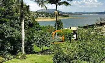 Imagem: Rancho pé na represa em Bragança Paulista