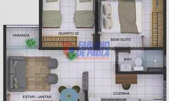 Imagem 4: VENDA Apartamento Novo com 2 quartos