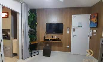 Imagem 2: Apartamento com 1 dormitório à venda, 45 m² por R$ 330.000,00 - Boqueirão - Praia Grande/S