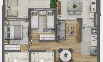 Imagem 2: Apartamento à venda no bairro Perdizes - São Paulo/SP, Zona Oeste