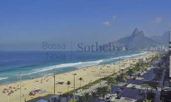 Imagem 5: Cobertura frontal mar com vista do Arpoador ao Leblon