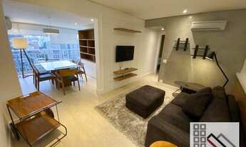 Imagem 1: APARTAMENTO 1 DORMITÓRIO (54m²), 1 SUÍTE, 1 VAGA, TERRAÇO, MOBILIADO. NA JUSCELINO E AO LA