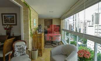 Imagem 7: Apartamento mobiliado com 145m² para locação no Campo Belo, SP