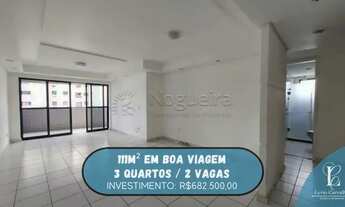 Imagem 1: Lyv Excelente apartamento localizado em Boa Viagem com 110,70m² de área útil