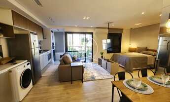 Imagem 4: Apartamento Studio mobiliado para locação no Bairro Campestre 44m² Santo André/SP