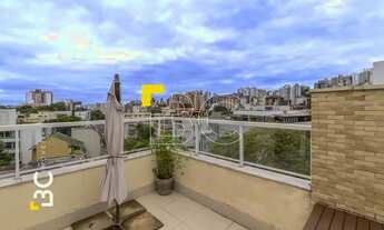 Imagem 4: BC Imóveis aluga apartamento semimobiliado com churrasqueira e 2 vagas no Petrópolis