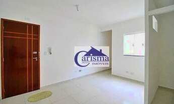 Imagem 3: Apartamento com 2 dormitórios para alugar, 48 m² por R$ 2.060,00/mês - Vila Guiomar - Sant