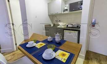 Imagem 2: Flat Times Square Diamond para locação, prox a Av. Ibirapuera e ao Metrô Moema. Consulte-n