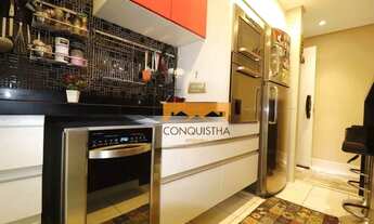 Imagem 2: Apartamento com 3 dormitórios à venda, 94 m² por R$ 895.700,00 - Vila Valparaíso - Santo A