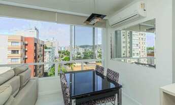 Imagem 5: Apartamento para alugar semi-mobiliado na Rua Cervantes, em Porto Alegre. Imóvel com 2 dor