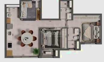 Imagem 2: LANÇAMENTO Meet - Apartamentos de 48,07m², 67,50m² e 78,52m²