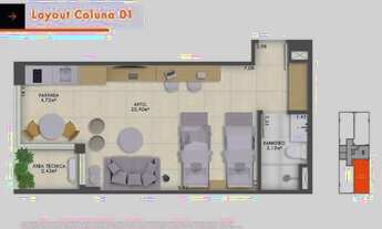 Imagem 2: Condomínio MB Loft- Rua Mariz e Barros - Icaraí - Niterói/RJ