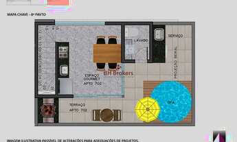 Imagem 7: BELO HORIZONTE - Apartamento Padrão - Santa Efigênia