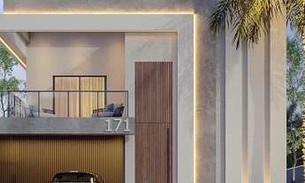 Imagem: Casa em construção no Terras alphaville