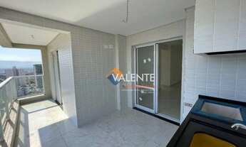 Imagem 2: Apartamento com 2 dormitórios à venda, 87 m² por R$ 525.000,00 - Vila Guilhermina - Praia